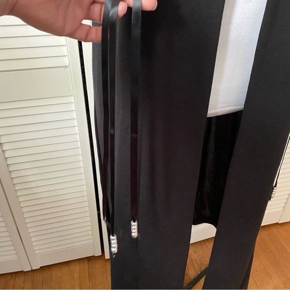 Vintage Joseph Ribkoff long line vest topper with embellishments L - Picture 11 of 15